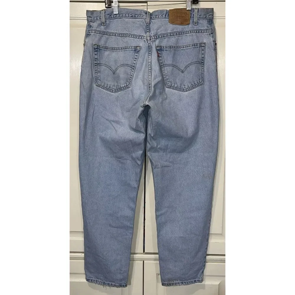 Levi's 560 Jeans Men 38x32 Y2K Vintage Baggy‎ Loose Skater Raver Mallgoth 🤩